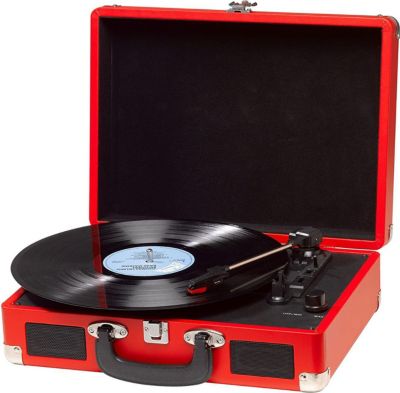 Platine vinyle DENVER VPL-120-RED