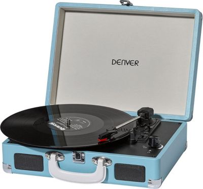 Platine vinyle DENVER VPL-120-BLUE Platine vinyle DENVER VPL-120-BLUE