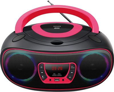 Lecteur CD DENVER Denver TCL-212BT PINK Lecteur de CD Port