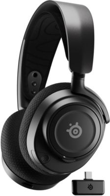 Casque-Micro Gaming Sans Fil WiFi Steelseries Arctis Nova 7 Noir