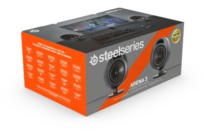 Enceinte PC STEELSERIES ARENA 3 - BLACK