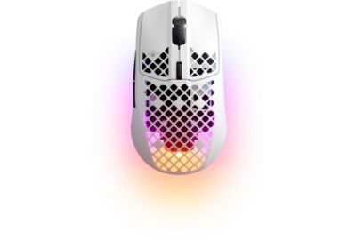 Souris Gamer Sans Fil STEELSERIES Aerox 3 Wireless (2022) Snow