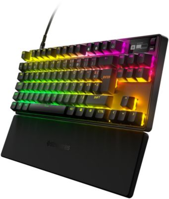 Clavier Gamer mécanique (Cherry MX Red) Corsair K65 Mini 60% RGB (Blanc)