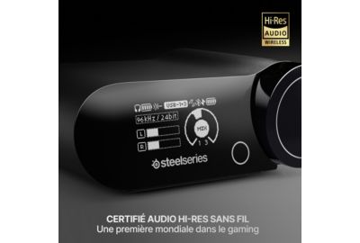 Casque gamer STEELSERIES Arctis Nova Elite Noir
