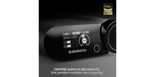 Casque gamer STEELSERIES Arctis Nova Elite Noir