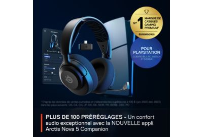 Casque gamer STEELSERIES Arctis Nova 5P