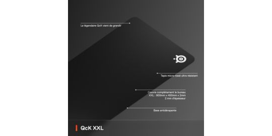 Tapis de souris STEELSERIES QCK XXL