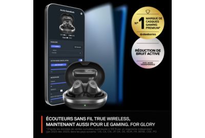 Casque gamer STEELSERIES Arctis GameBuds Noir