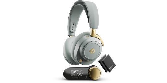 Casque gamer STEELSERIES Arctis Nova Elite Gold Sage