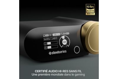 Casque gamer STEELSERIES Arctis Nova Elite Gold Sage