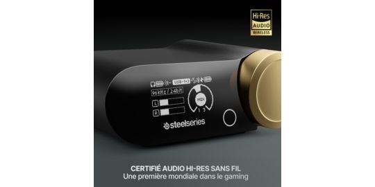 Casque gamer STEELSERIES Arctis Nova Elite Gold Sage