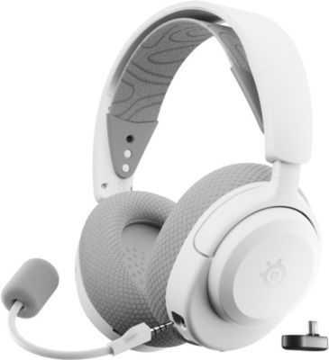 Casque gamer STEELSERIES Arctis Nova 3PW Blanc