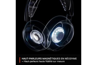 Casque gamer STEELSERIES Arctis Nova 3PW Blanc