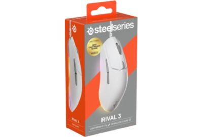 Souris Gamer Filaire STEELSERIES Rival 3 Gen 2 Blanche