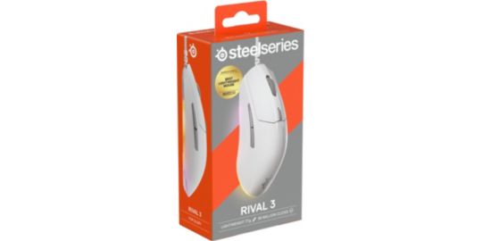 Souris Gamer Filaire STEELSERIES Rival 3 Gen 2 Blanche