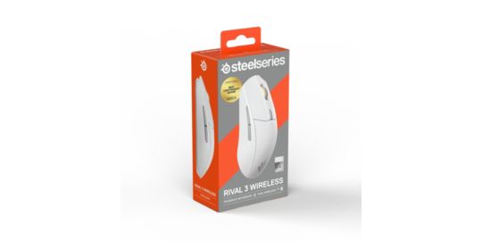 Souris Gamer Sans Fil STEELSERIES Rival 3 WL Gen 2 Blanc