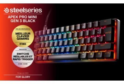 Clavier gamer STEELSERIES Apex Pro Mini Gen 3 FR