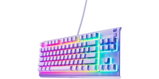 Clavier gamer STEELSERIES Apex 3 TKL Lavender FR