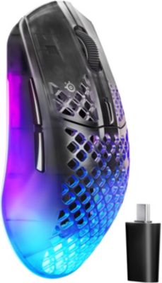 Souris Gamer Sans Fil STEELSERIES Aerox 3 WL Gen 2 - Shadow
