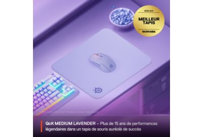 Tapis de souris STEELSERIES QcK M Lavande