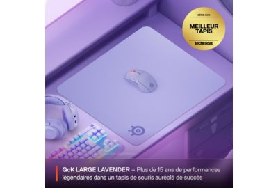 Tapis de souris STEELSERIES QcK L Lavender