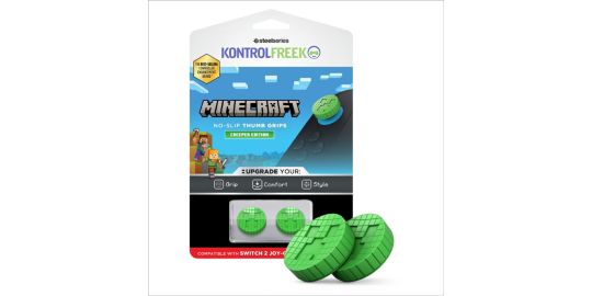 Accessoire manette STEELSERIES Minecraft Creeper Tgrips Switch 2