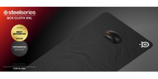Tapis de souris STEELSERIES QcK XXL Topographic EU