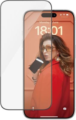 Protège écran PANZERGLASS iPhone 15 Pro Ultra-Wide-Fit