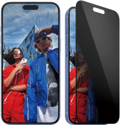 Protège écran PANZERGLASS iPhone 16 Plus Privacy verre trempé