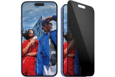 Protège écran PANZERGLASS iPhone 16 Plus Privacy verre trempé