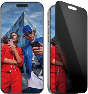 Protège écran PANZERGLASS iPhone 16 Pro Max Privacy verre trempé