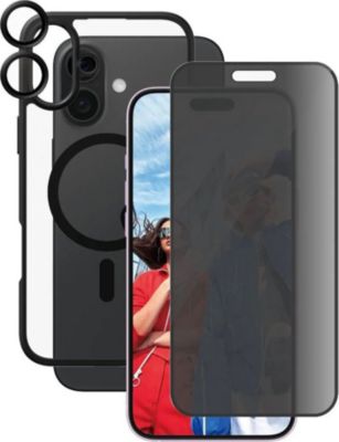 Protège écran PANZER GLASS pour iPhone 16 Plus 3-en-1 Privacy