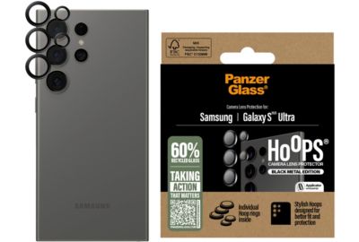 Protège écran PANZERGLASS Samsung Galaxy S25Ultra Protège Objectif