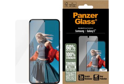 Protège écran PANZERGLASS Samsung Galaxy S25 Verre trempé