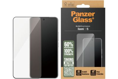 Protège écran PANZERGLASS Xiaomi 15 verre trempé Ultra Wide Fit