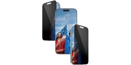 Protège écran PANZERGLASS iPhone 17 Pro verre trempé Privacy