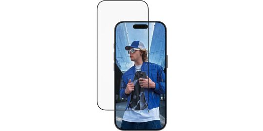 Protège écran PANZERGLASS iPhone 17 / 16 Pro verre trempé