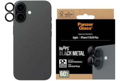Protège objectif PANZERGLASS iPhone 17 / 16/ 16 Plus protège obejctif