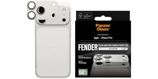 Protège objectif PANZERGLASS iPhone 17 Pro protège objectif Silver