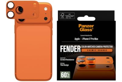 Protège objectif PANZERGLASS iPhone 17 Pro Max protège obj orange