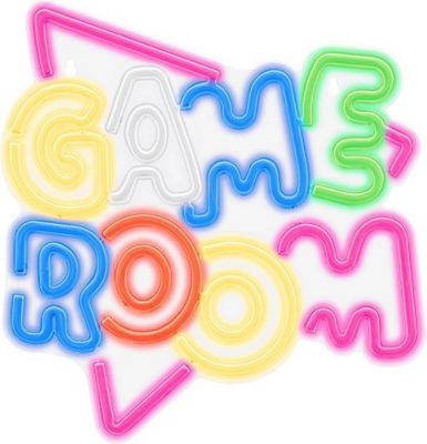 Panneaux lumineux FOREVERLAMP LED Murale GAME ROOM