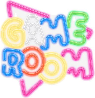 Panneaux lumineux FOREVERLAMP LED Murale GAME ROOM