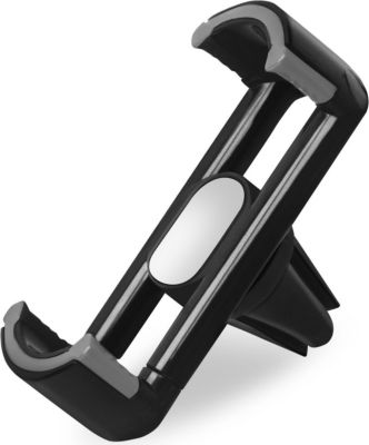 Support smartphone SETTY Pince Fixation Grille Aération - Noir