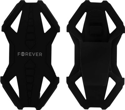 Support smartphone FOREVER Vélo 4 à 6'' Fixation Guidon Noir