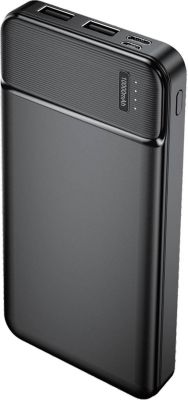 Batterie externe MAXLIFE Powerbank 10000mAh 2 USB 2.4A Noir