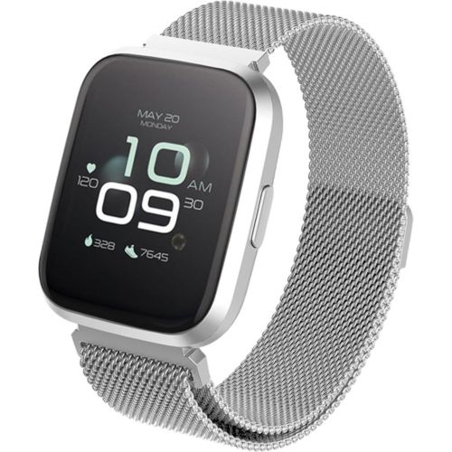 Montre connect e FOREVER Active Bluetooth 5.0 Tactile IP68 Argent