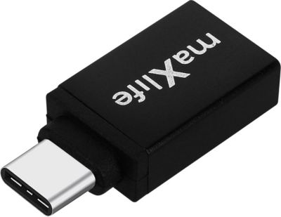  MAXLIFE Adaptateur USB-A Femelle vers USB-C Mâle MAXLIFE Adaptateur USB-A Femelle vers USB-C Mâle