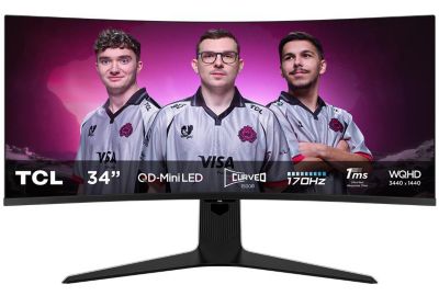 Ecran PC Gamer TCL Mini LED 34R83Q Incurvé WQHD