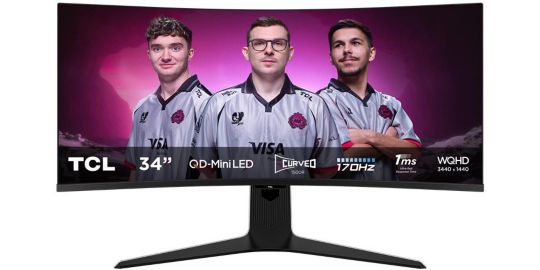 Ecran PC Gamer TCL Mini LED 34R83Q Incurvé WQHD