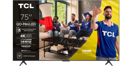 TV QLED TCL QD-Mini LED 75C69K 144Hz 2025